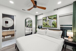 1 chambre, fer et planche à repasser, Wi-Fi gratuit, draps fournis