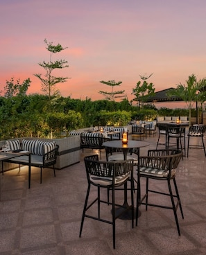 Zona para bodas al aire libre