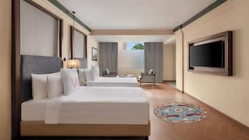 Deluxe Room, 2 Single Beds (Deluxe Room Twin) | In-room safe, desk, laptop workspace, blackout curtains