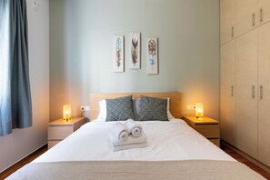 Apartment, 1 Bedroom, Kitchen, City View | Premium bedding, individually decorated, individually furnished, desk - Astrea 1- Bedroom Apartment in Athens (Athens)