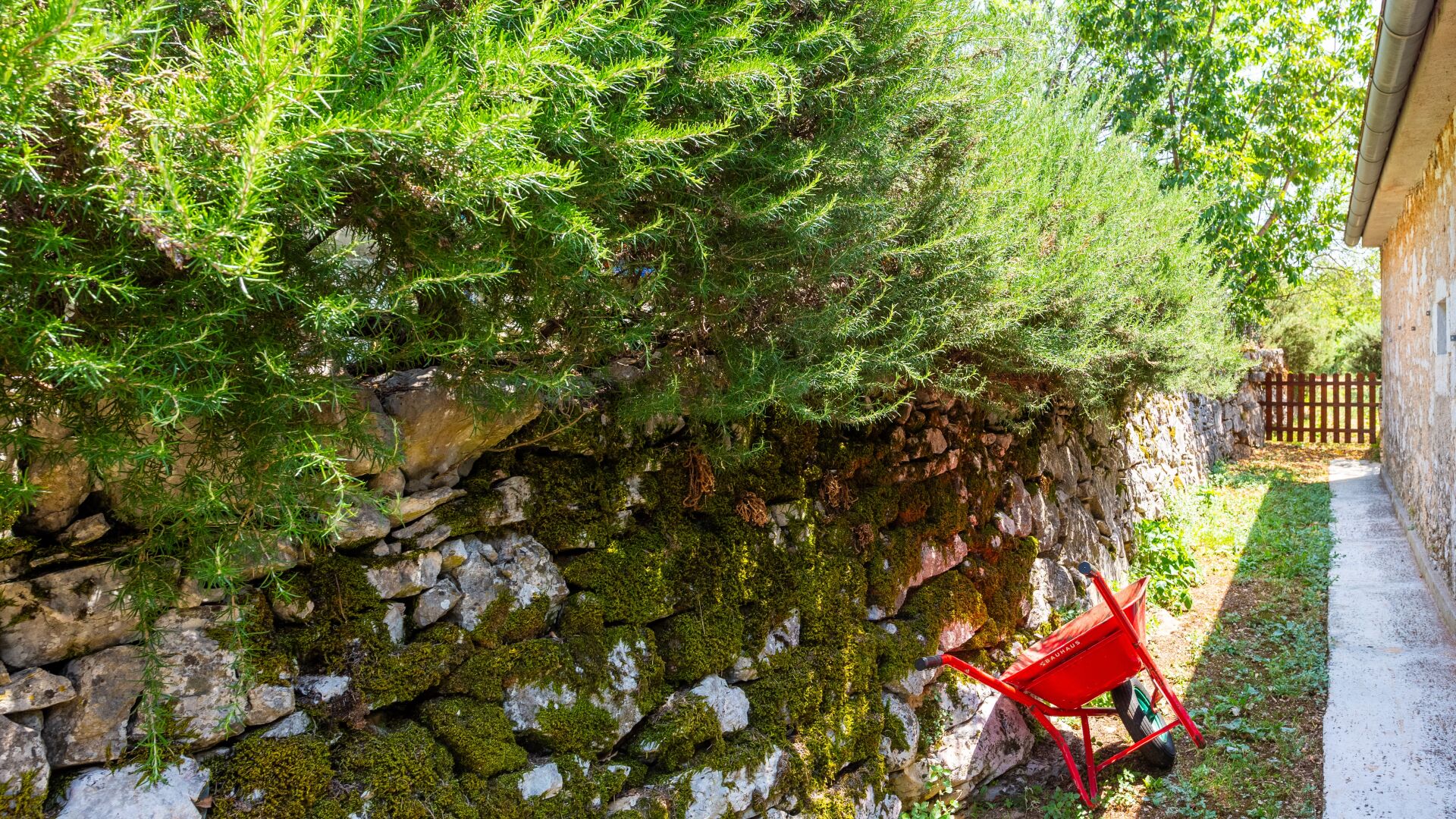 Enceinte de l’hébergement