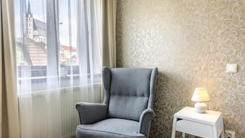 Luksus-værelse - byudsigt | Lydisolering, gratis Wi-Fi