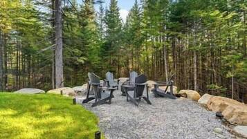 Overnatningsstedets område