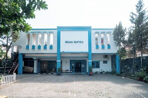 Fassade der Unterkunft