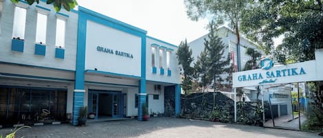 Facciata della struttura