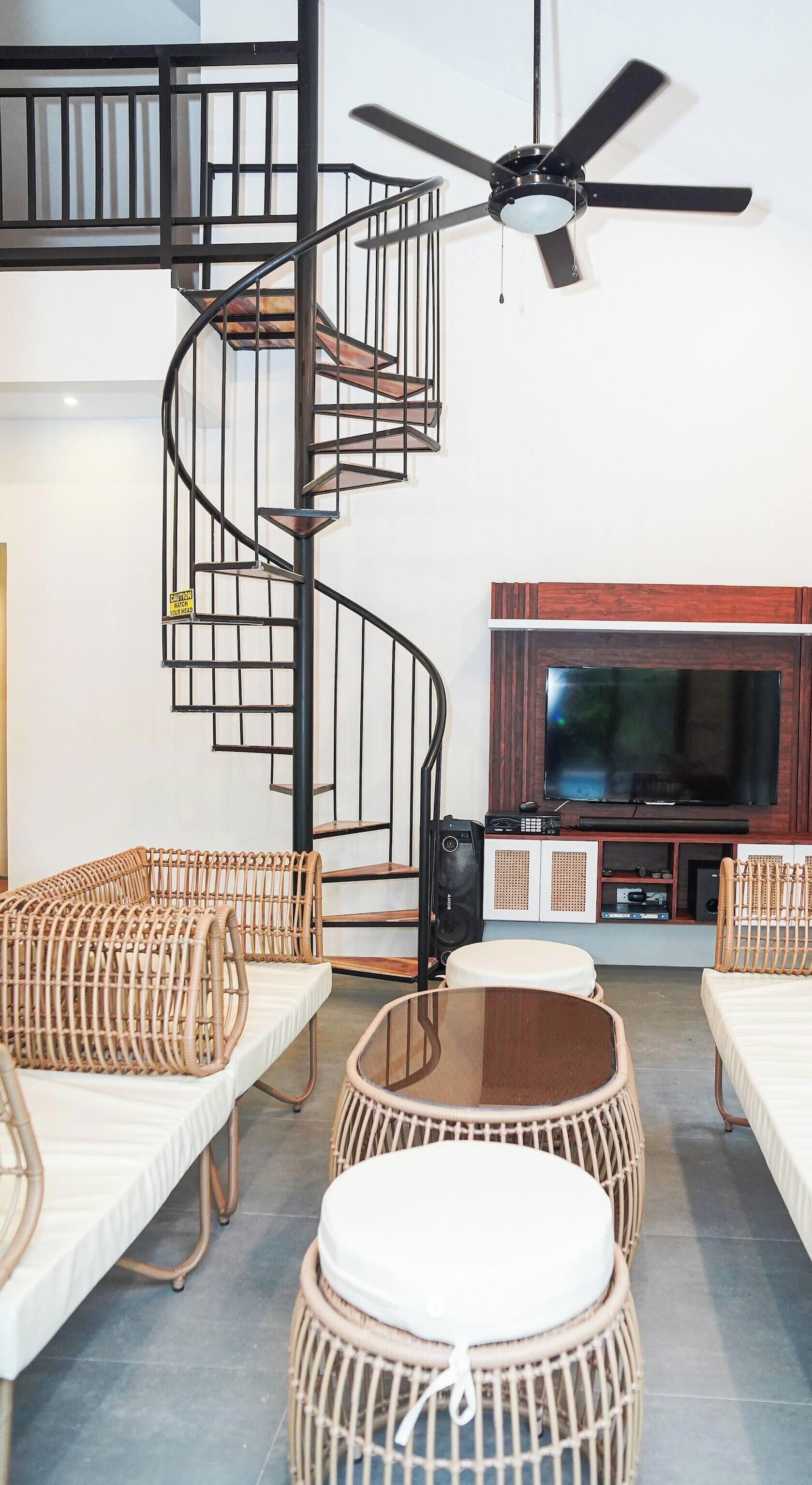 Villa, 2 chambres, accessible aux personnes à mobilité réduite, piscine privée | Salle de séjour