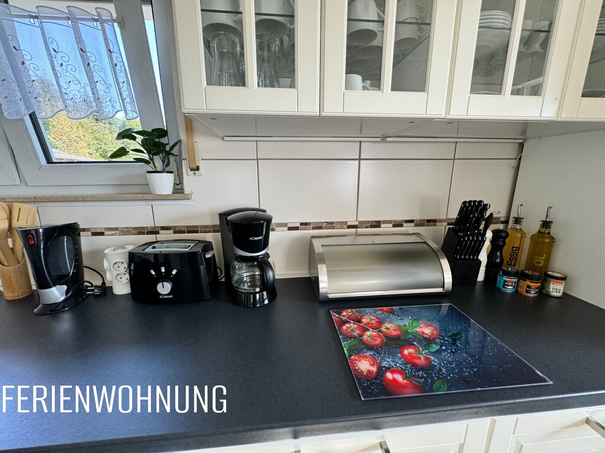 Kühlschrank, Ofen, Herdplatte, Geschirrspüler