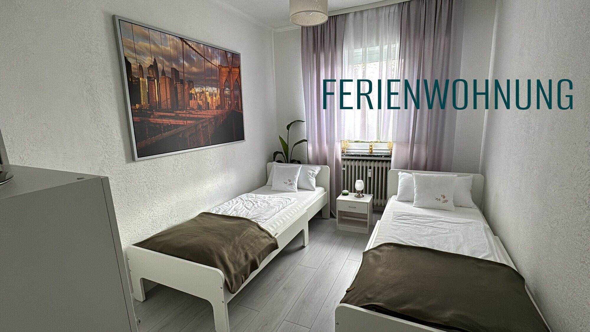 3 室のベッドルーム、アイロン / アイロン台、WiFi、ベッドシーツ