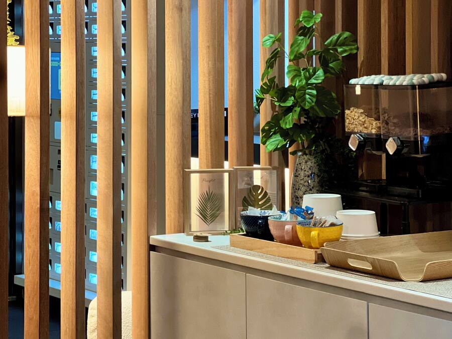 Petit déjeuner à emporter compris tous les jours