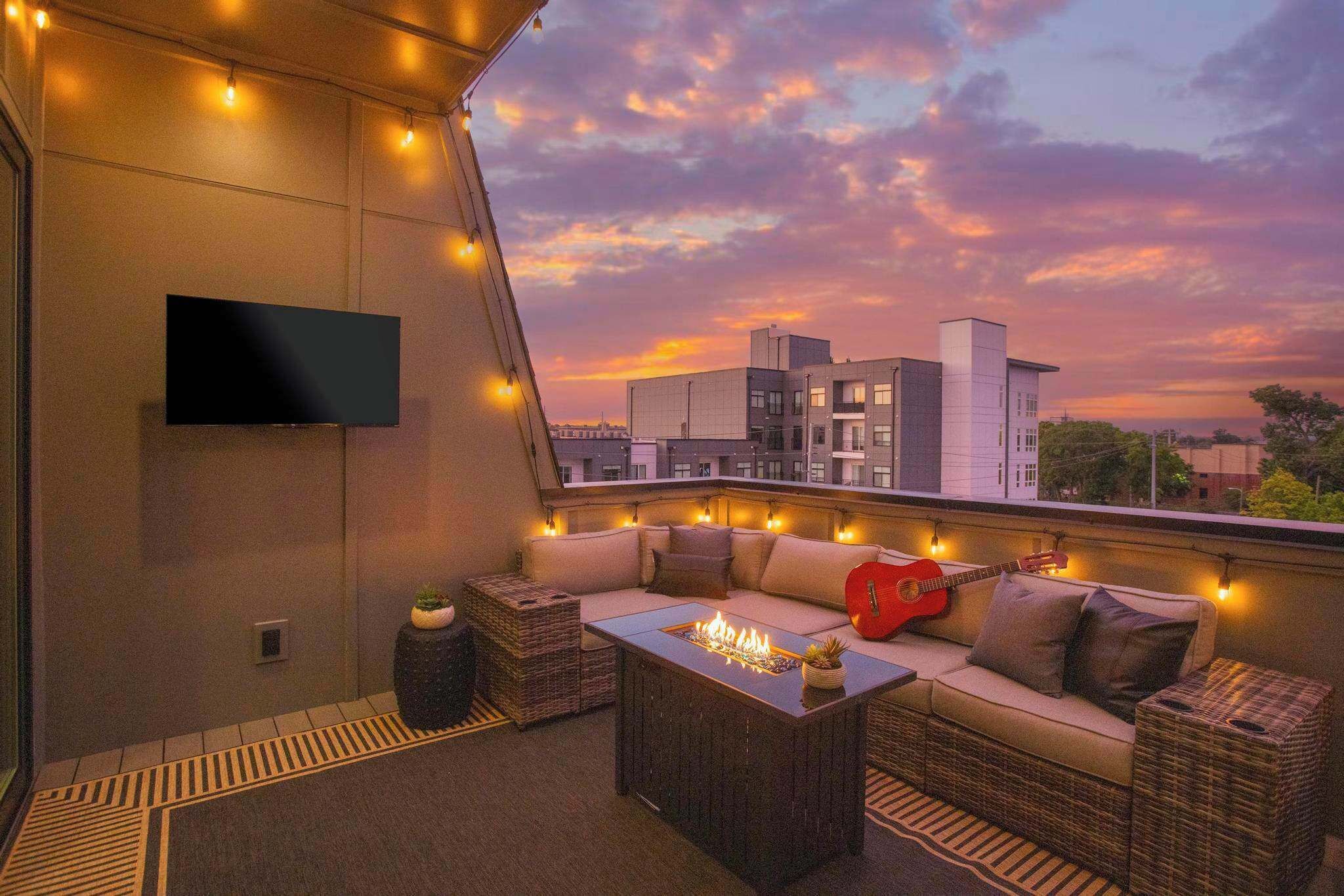 Overnattingsstedets uteområder