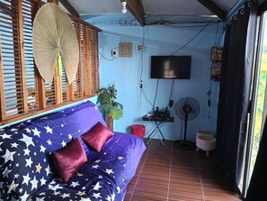 House, 1 Bedroom, Accessible, Smoking | Living room - Oceanfront Guest House (Puerto Galera)