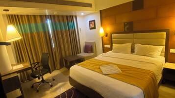 Kamar Double atau Twin Deluks, pemandangan kota | Kamar mandi