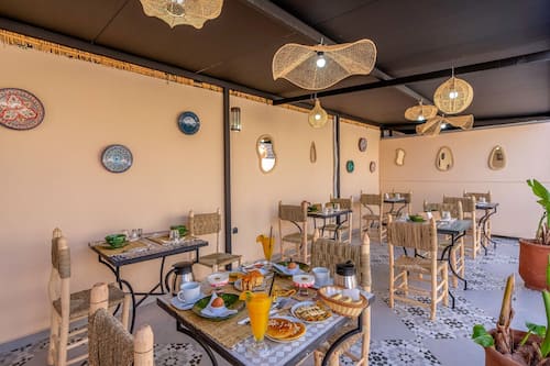 Espace banquet en plein air