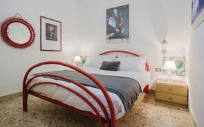Down duvets, iron/ironing board, bed sheets