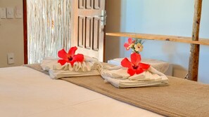 Individually decorated, individually furnished, laptop workspace