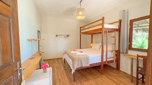 Superior Triple Room, Sea View | Individually decorated, individually furnished, laptop workspace