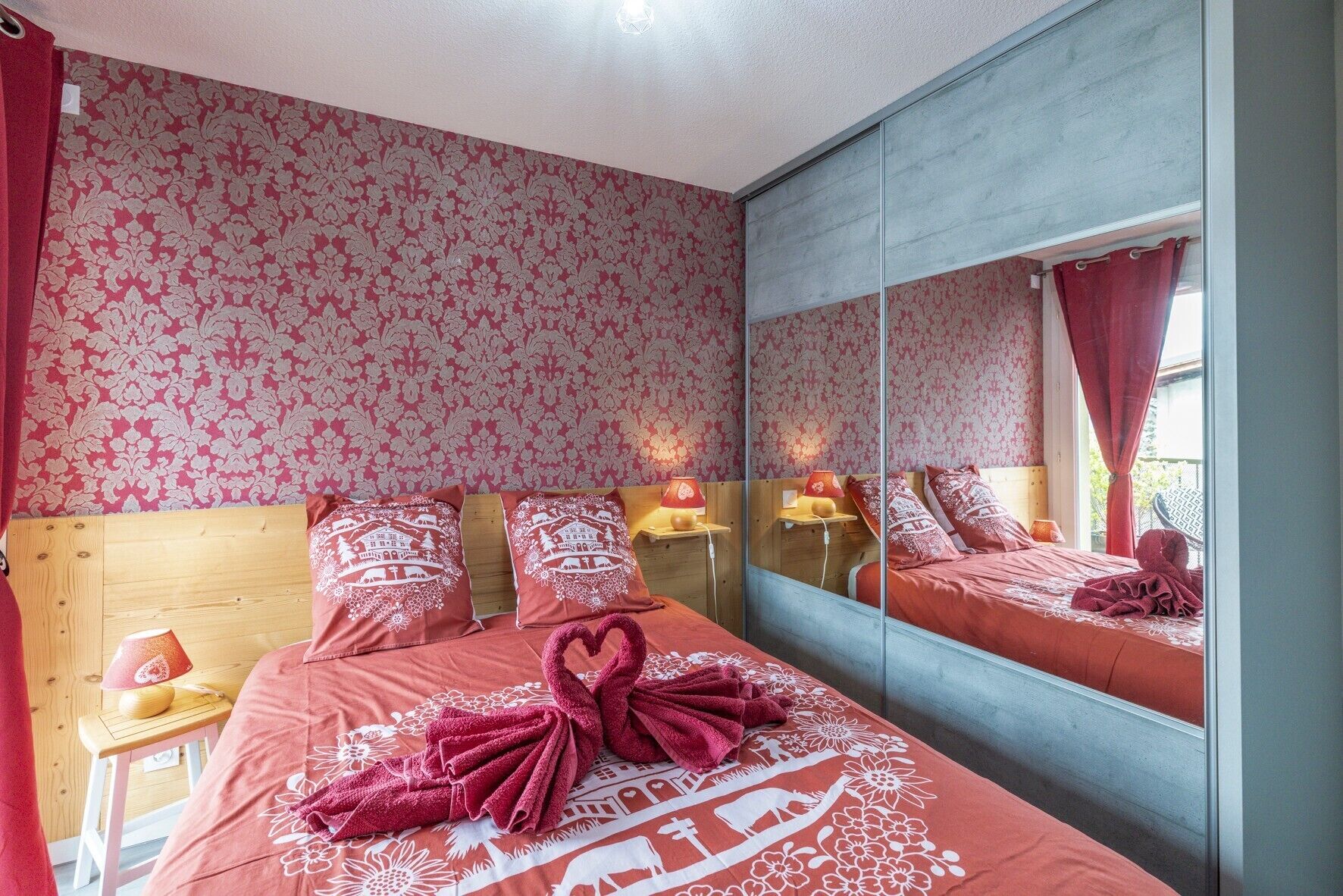 1 chambre, fer et planche à repasser, Wi-Fi, draps fournis