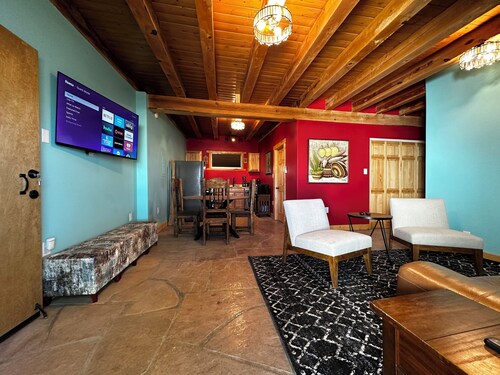 Enjoy this 2 bedroom attached unit  with an amazing master suite.  (Note:  This is one of two units on the same property with a shared parking area.)