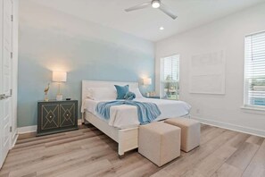 4 bedrooms, iron/ironing board, WiFi, bed sheets - Luxury Oasis 4 Blks to Pier and Beach w Game Room (Jacksonville Beach)