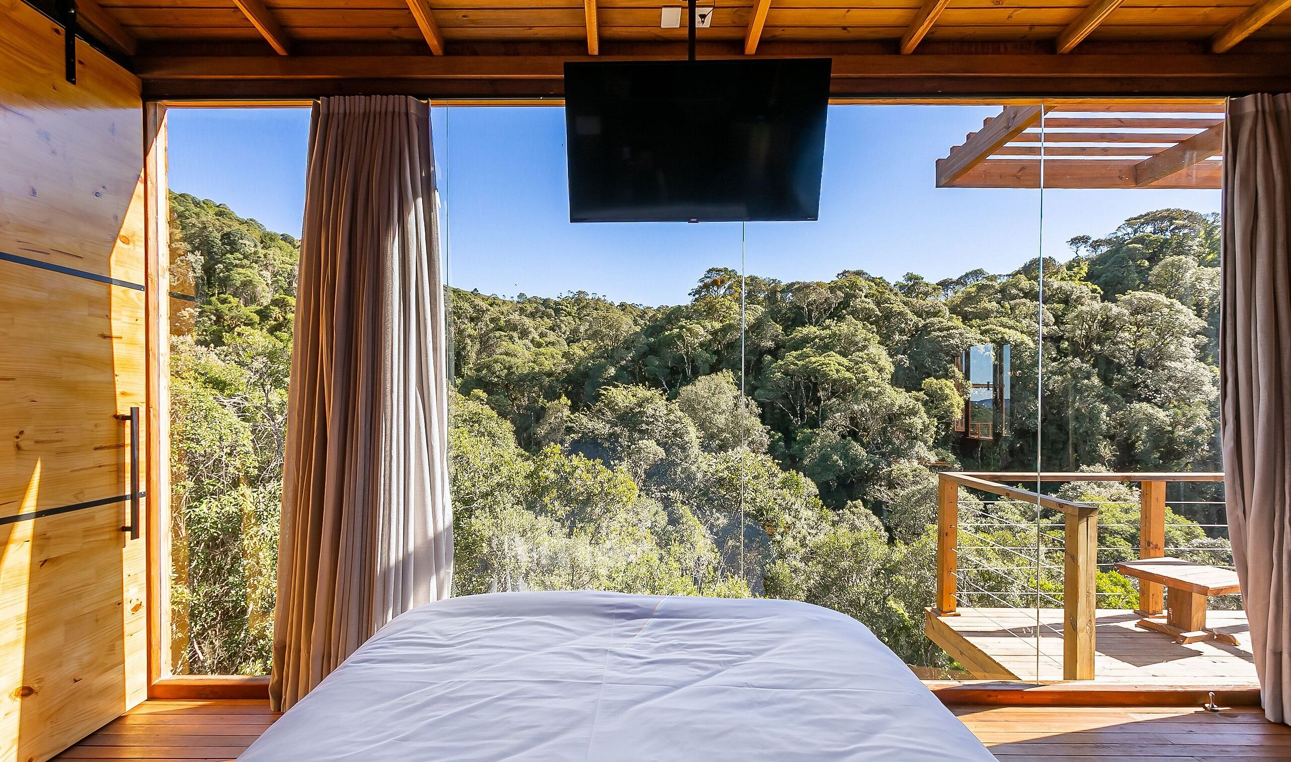 Chalé básico | 1 quarto, Wi-Fi de cortesia