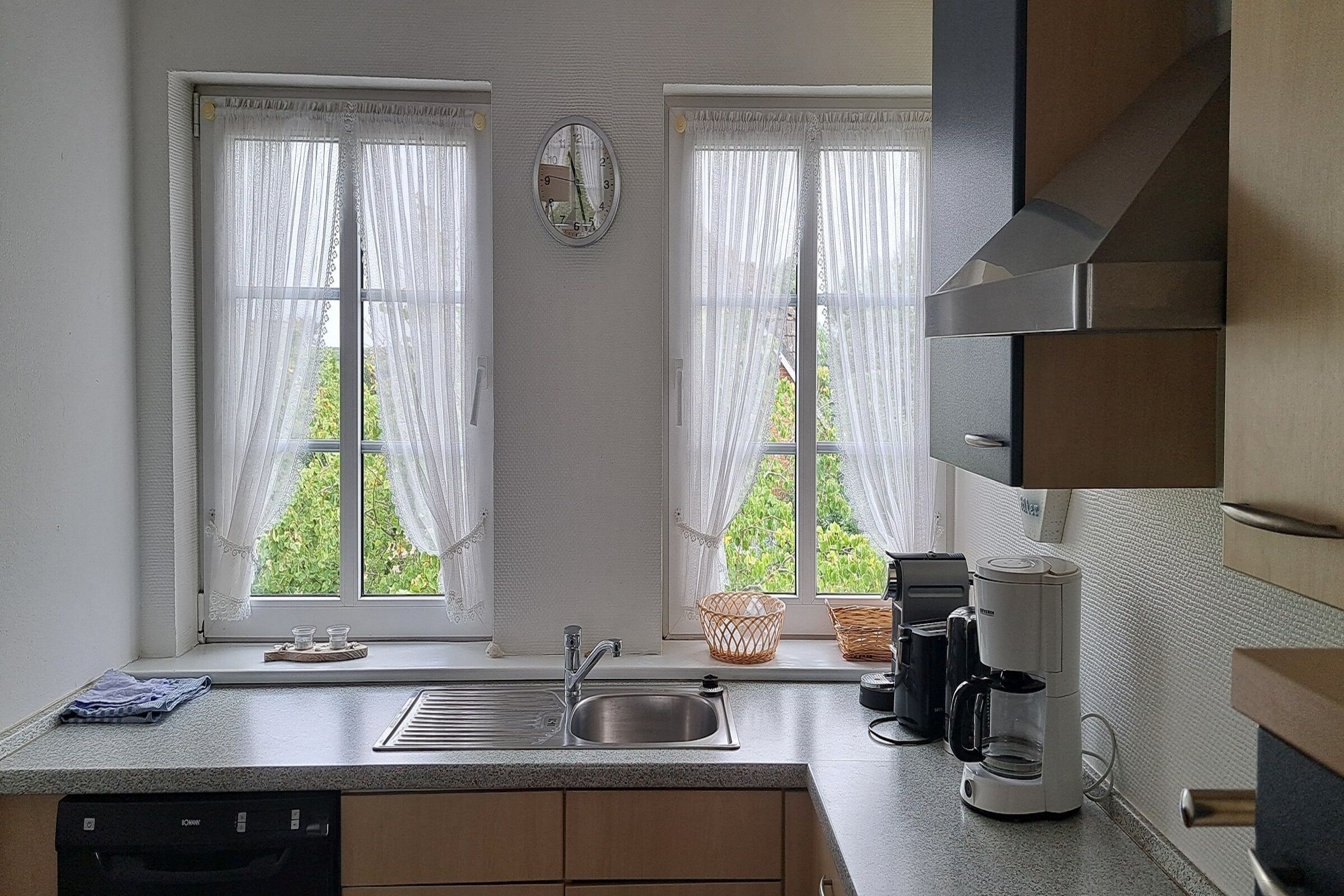 Kühlschrank, Ofen, Herdplatte, Geschirrspüler