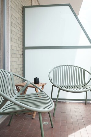 Comfort Double Room, City View | Terrace/patio