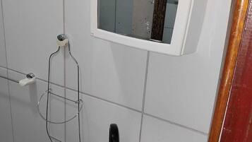 Towels, soap, toilet paper