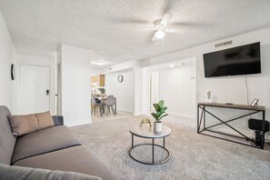 Smart TV, books, offices