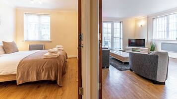 Superior Apartment, Balcony, City View | Iron/ironing board, free WiFi