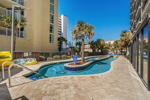 Indoor pool - Beach Colony Unit 812 - Oceanview! (Myrtle Beach)