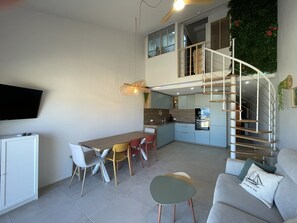 Una televisión
