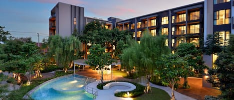 Facciata della struttura