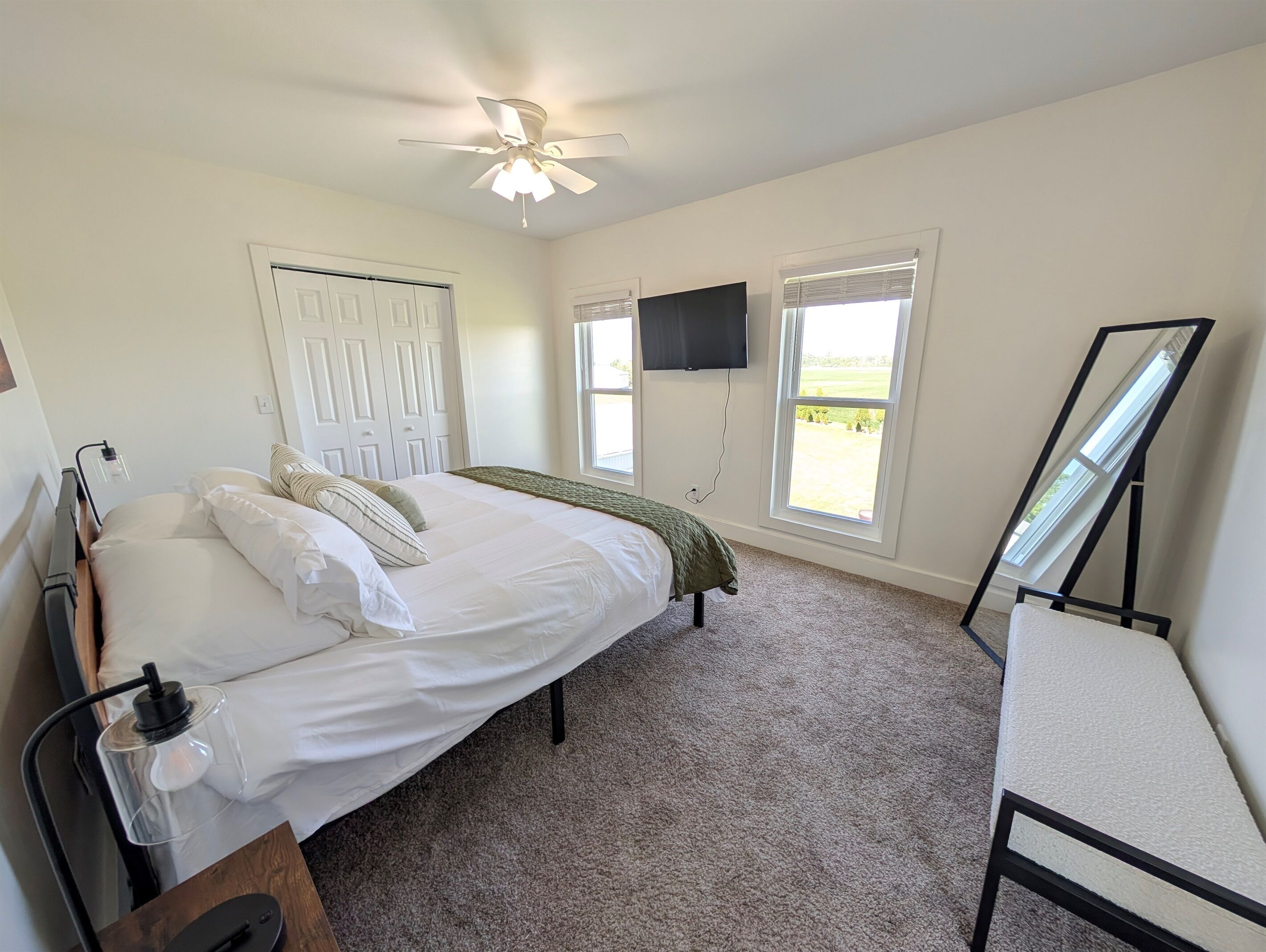 3 habitaciones, wifi gratis y ropa de cama 