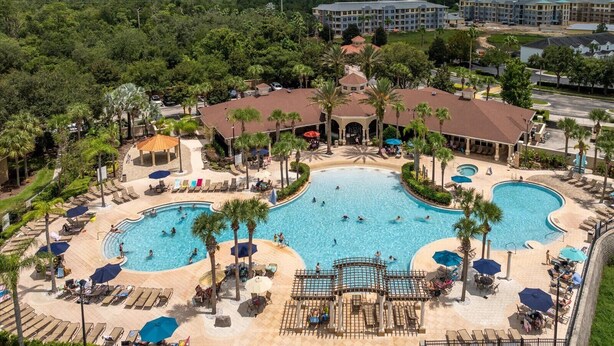 Pool - Relaxing 3BR retreat w/ balcony (Kissimmee)