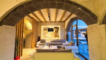 Sala de estar en el lobby