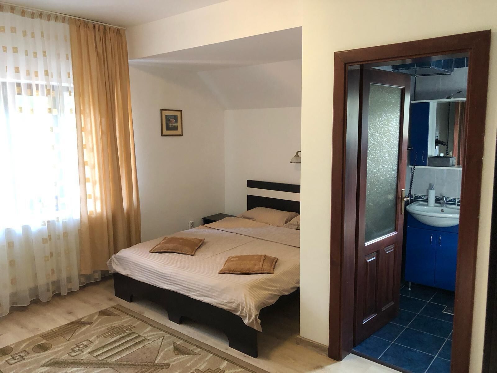 Deluxe Double Room, Pool View | Bathroom | Bathtub, hair dryer, towels, soap