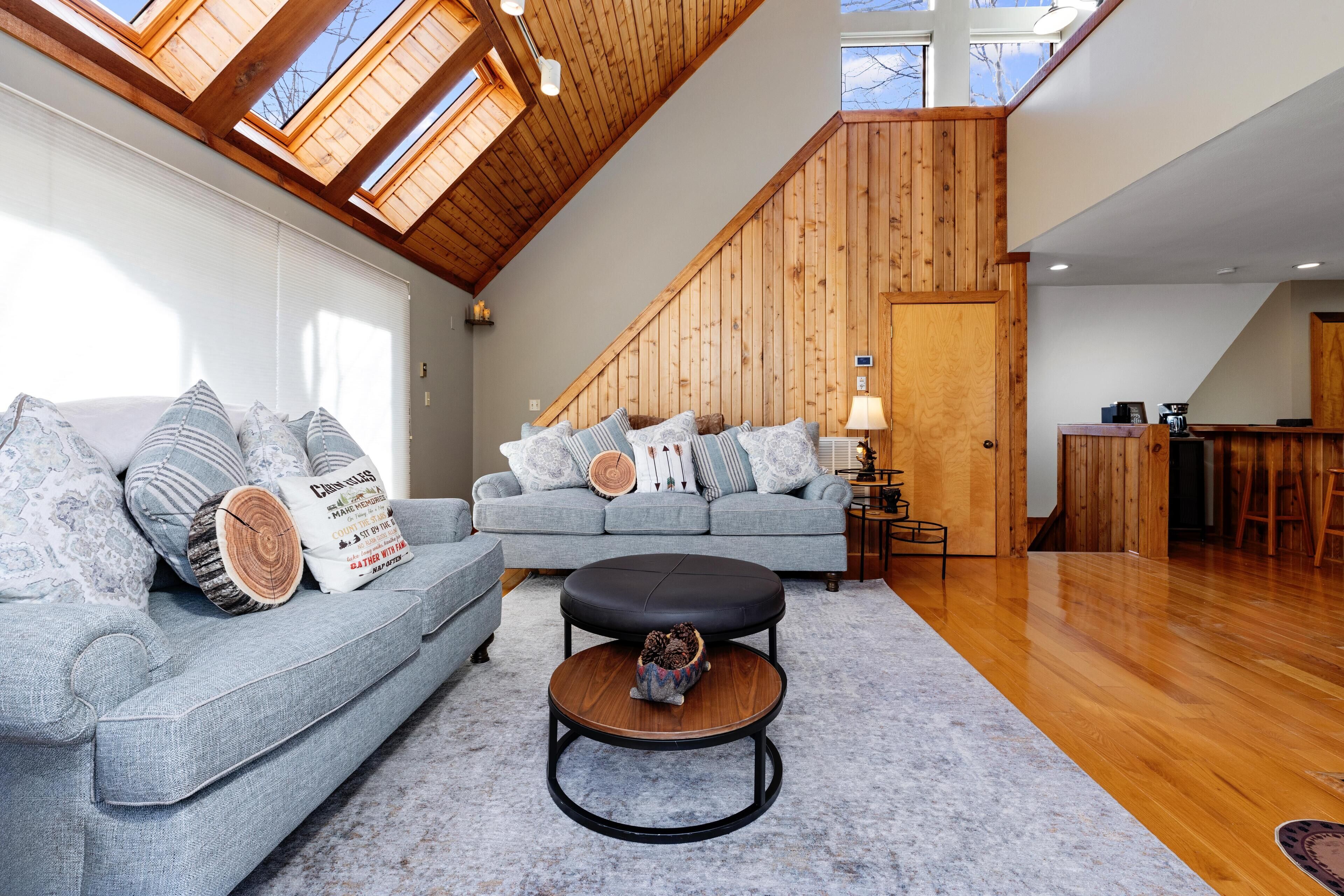 Télévision, cheminée