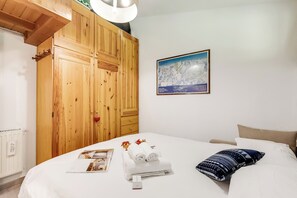 Familieleilighet, flere soverom (Appartamento Alpine Inspiration) | 1 soverom, skrivebord for bærbar PC, wi-fi (inkludert) og sengetøy