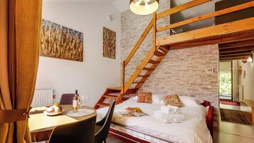 Familienapartment, 1 Schlafzimmer (Appartamento Alpine Inspiration) | Speisen