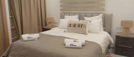 2 slaapkamers, reisbedje, gratis wifi, beddengoed