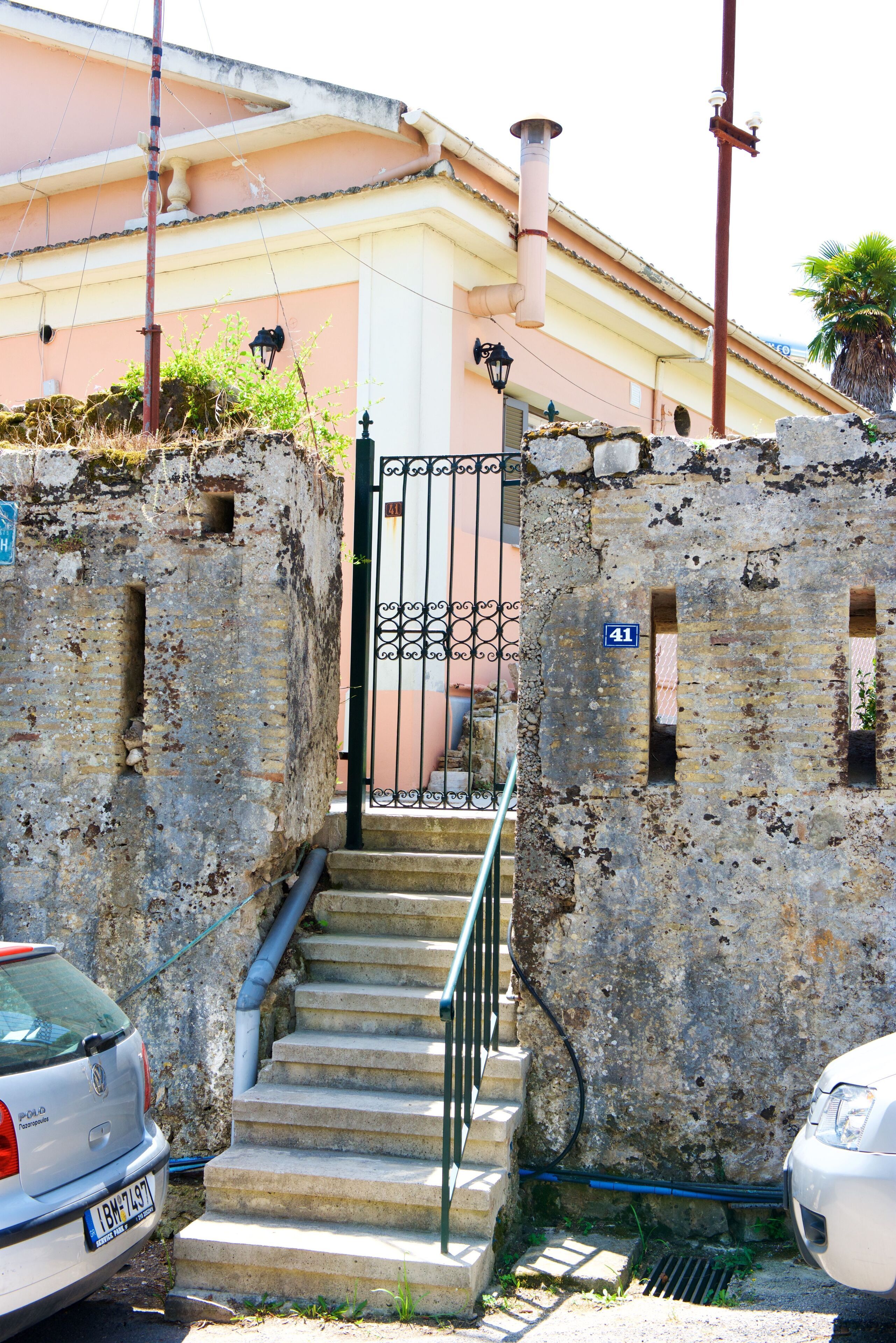 Façade de l’hébergement