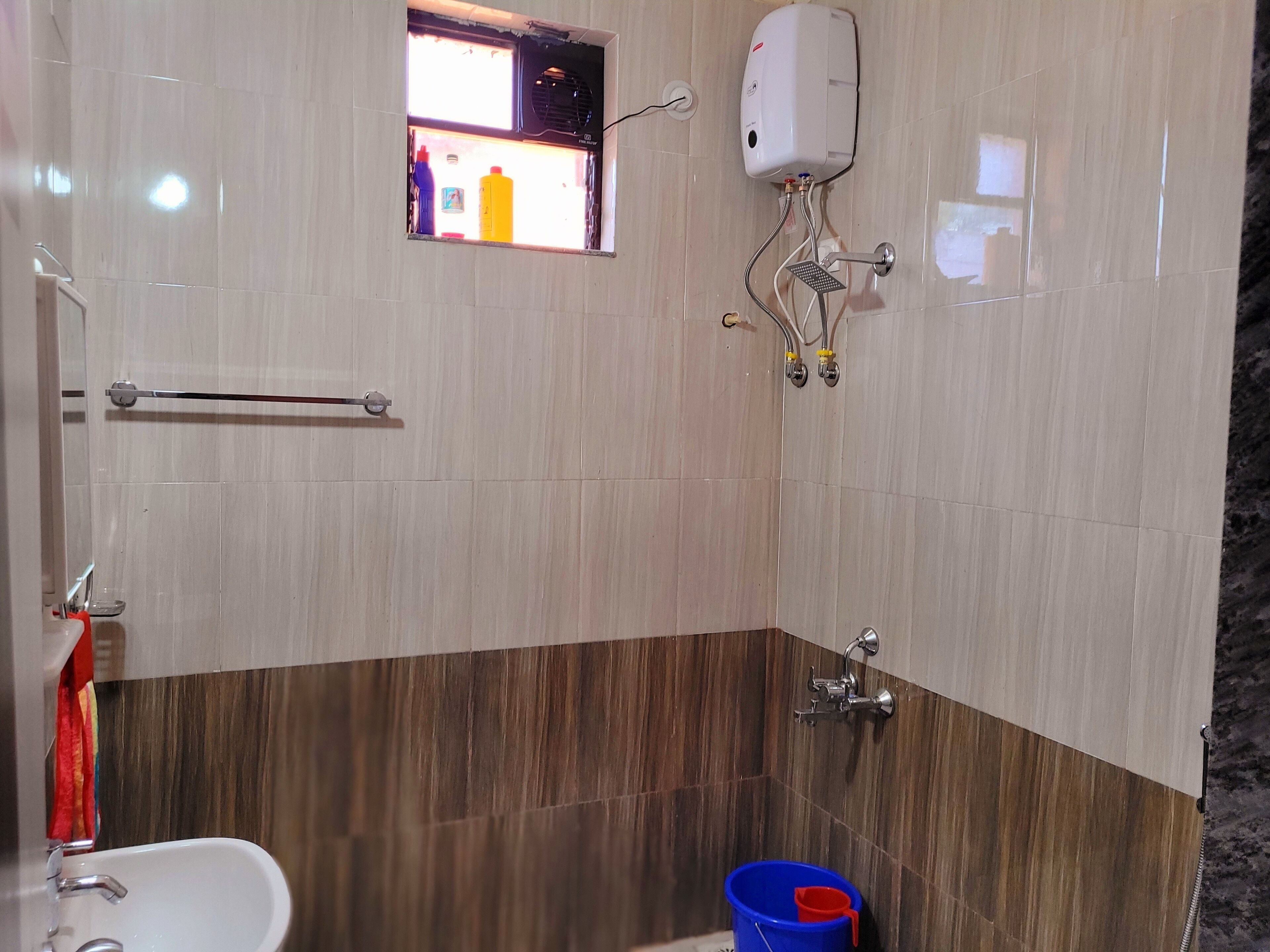 Towels, soap, toilet paper