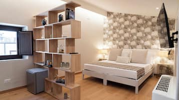 Standard-Doppel- oder -Zweibettzimmer, 2 Einzelbetten, Nichtraucher, eigenes Bad | Hochwertige Bettwaren, Daunenbettdecken, Zimmersafe