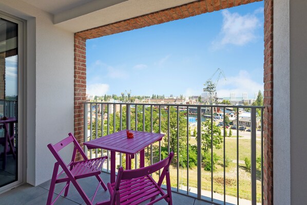 Apartamento luxo | Terraço/pátio