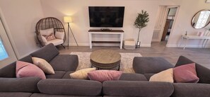 Smart-tv och böcker