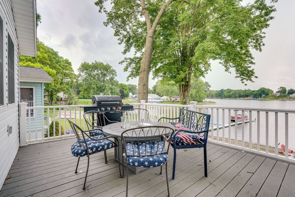 House (2 Bedrooms) | Front of property - Peaceful Retreat on Gilead Lake w/ Grill! (Bronson)