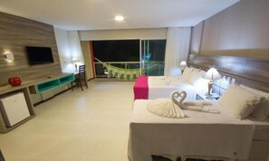 Luxe kamer, balkon | Gratis wifi, beddengoed