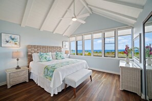 3 bedrooms, desk, iron/ironing board, free WiFi - Ocean View | 2 Pools | Spacious 3-Bed Makanui Condo in Poipu (Poipu)