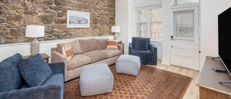 Lägenhet - 1 sovrum | Vardagsrum