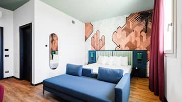 Camera Superior con letto matrimoniale o 2 letti singoli | Una scrivania, postazione laptop, Wi-Fi gratuito